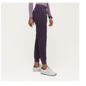 Figs Purple Track Pants